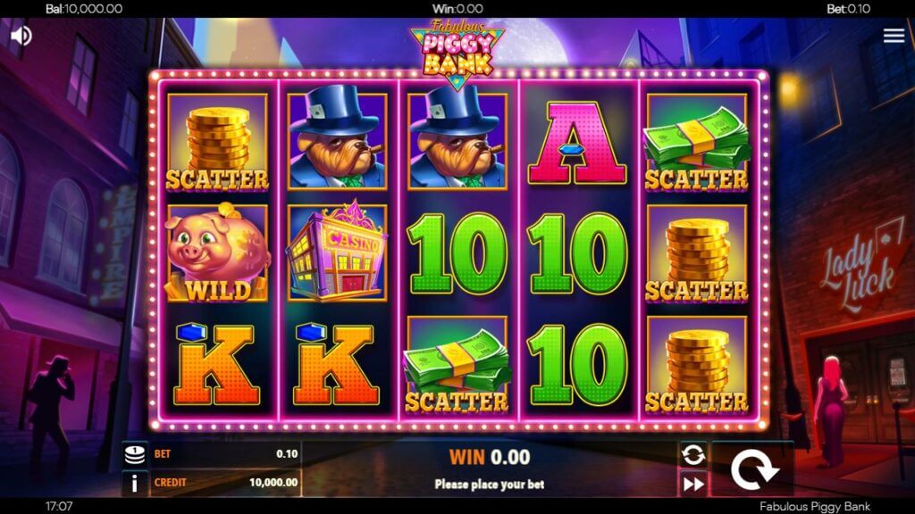 Piggy Bank — main hero banner at Bodog Casino