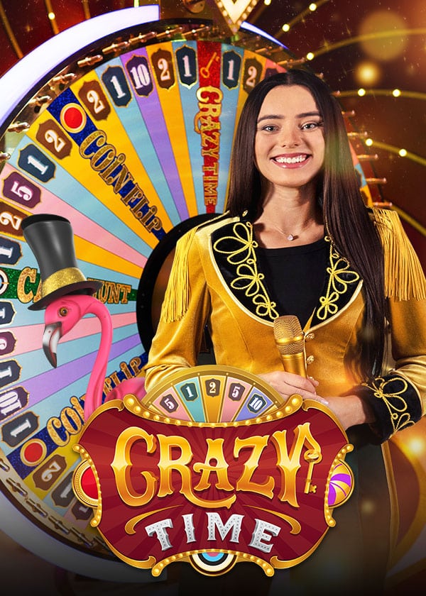 Crazy Time live by Evolution at Bodog Canada